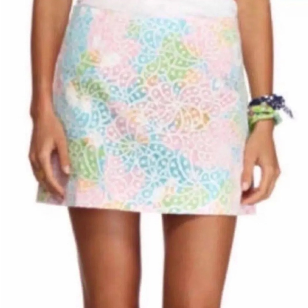 Lilly Pulitzer Mini Skirt Tate Floral Salisbury Resort Lace
Overlay